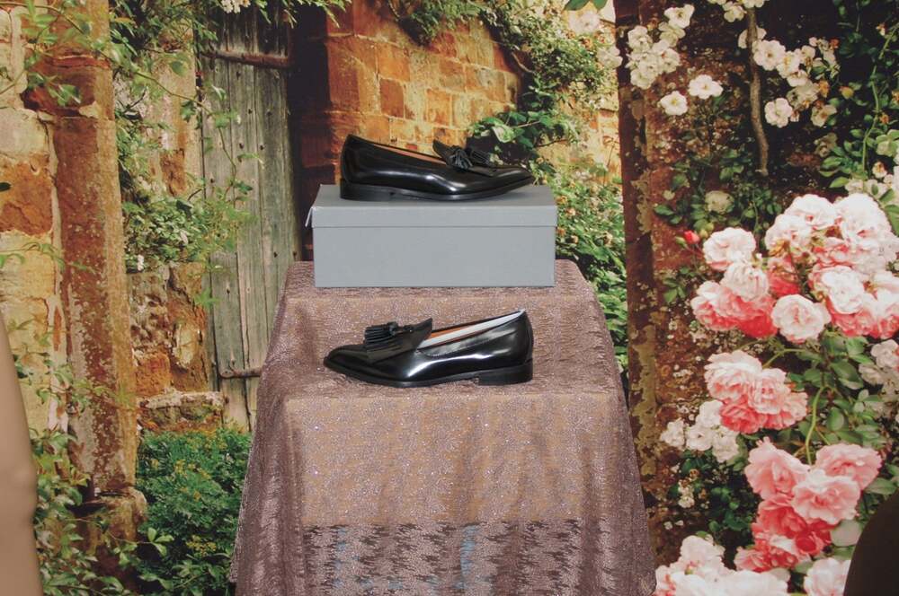 Everlane Womens Black Leather Kiltie Tassel Loafers Made in Italy Size 7